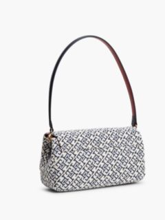 Jacquard Monogram Crossbody Bag — Space Blue 3