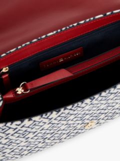 Jacquard Monogram Crossbody Bag — Space Blue 4
