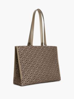 Jacquard Monogram Tote Bag — Tundra Moss 3
