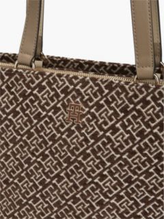 Jacquard Monogram Tote Bag — Tundra Moss 4