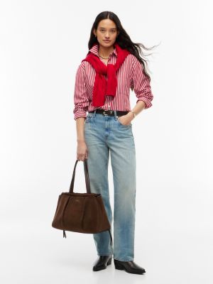 Женские сумки Tommy Hilfiger Gathered Suede Shoulder — фото 2