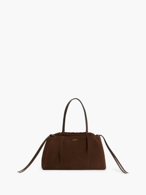 Tommy Hilfiger Gathered Suede Shoulder Bag