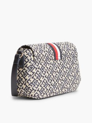Женские сумки Tommy Hilfiger Signature Stripe Jacquard Crossbody — фото 3