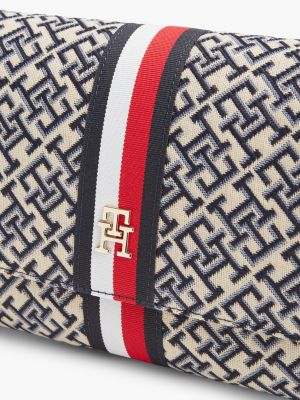 Женские сумки Tommy Hilfiger Signature Stripe Jacquard Crossbody — фото 5