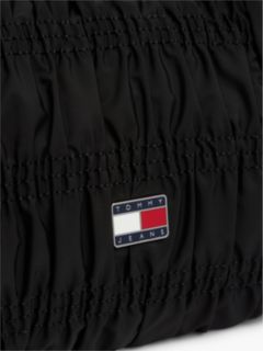 Tommy Jeans Ruched Shoulder Bag — Black 5