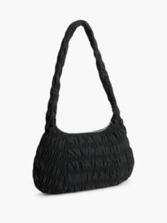 Tommy Jeans Ruched Crossbody Bag — Black 3