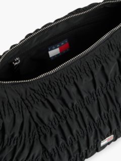 Tommy Jeans Ruched Crossbody Bag — Black 4
