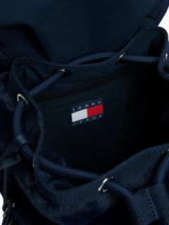 Tommy Jeans Faux Fur Backpack — Navy Blue 4
