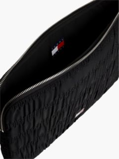 Tommy Jeans Ruched Laptop Sleeve — Black 3