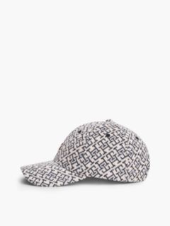 Jacquard Monogram Baseball Cap — Space Blue 3