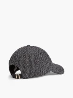 Monogram Logo Boucle Baseball Cap — Black 2