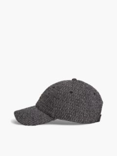 Monogram Logo Boucle Baseball Cap — Black 3