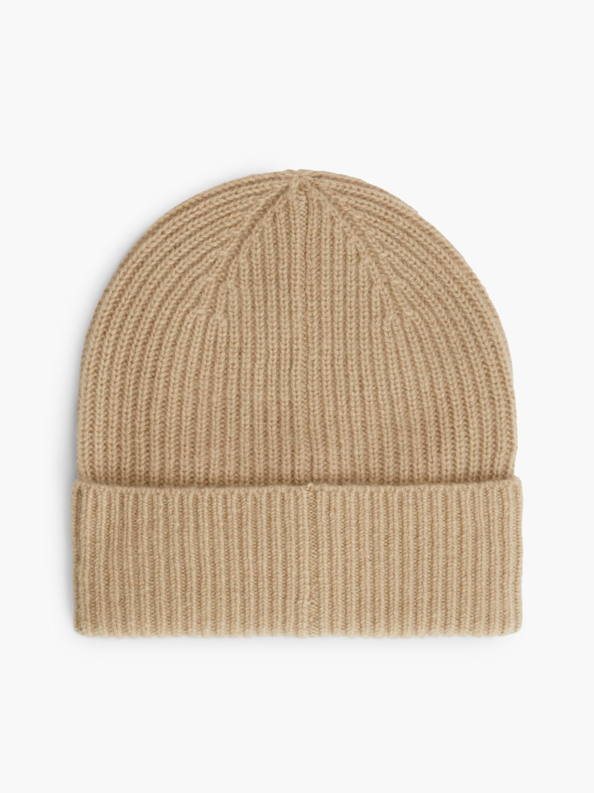 Monogram Hardware Cashmere Beanie — Horseradish