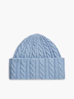 Lightweight Cable Knit Beanie — Southern Sky 2