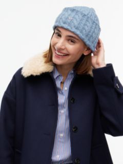 Lightweight Cable Knit Beanie — Southern Sky 4