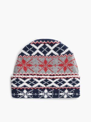 Женская шапка Tommy Hilfiger Lightweight Fair Isle Beanie — фото 2