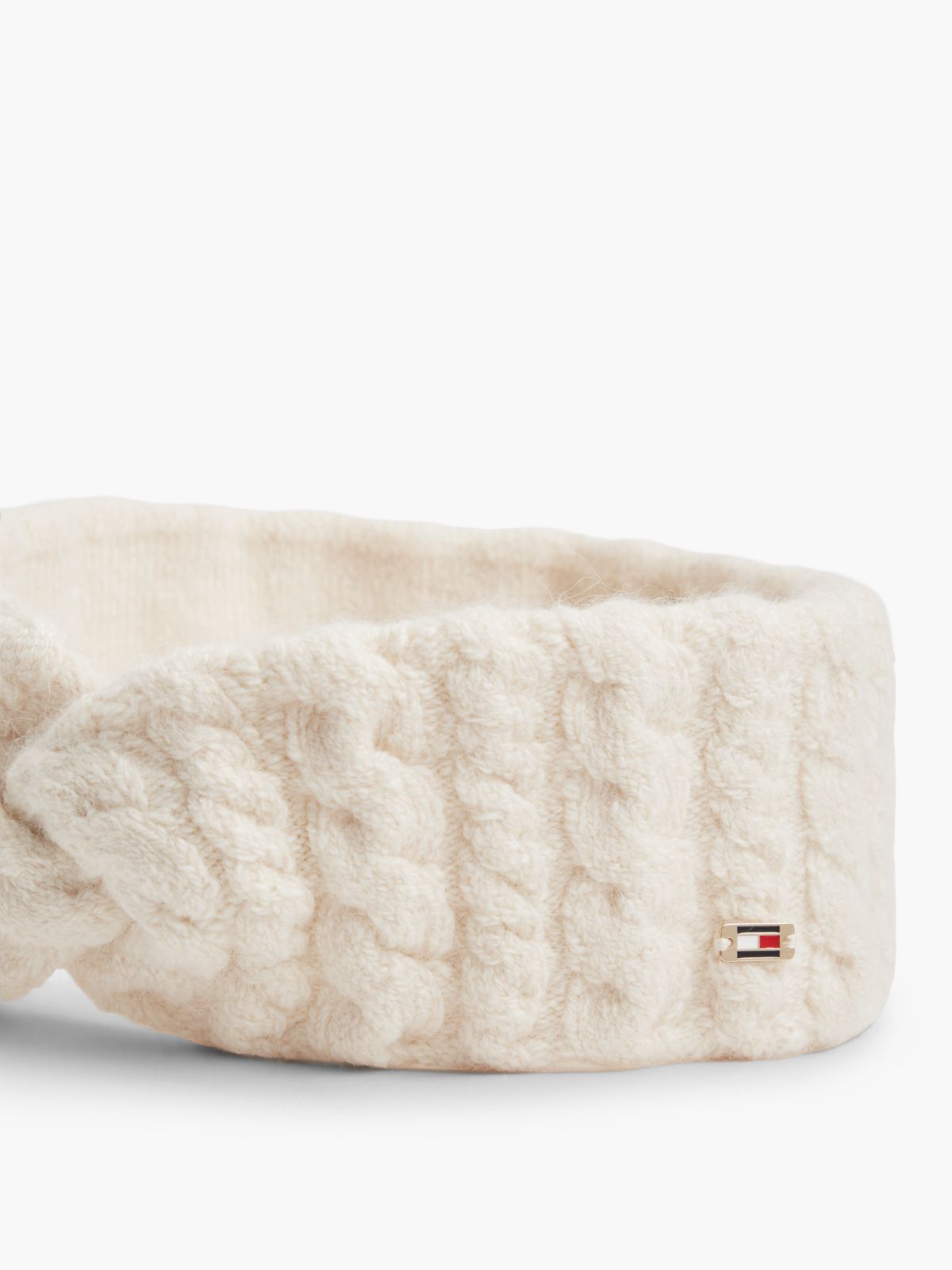 Twisted Cable Knit Headband — Sugarcane