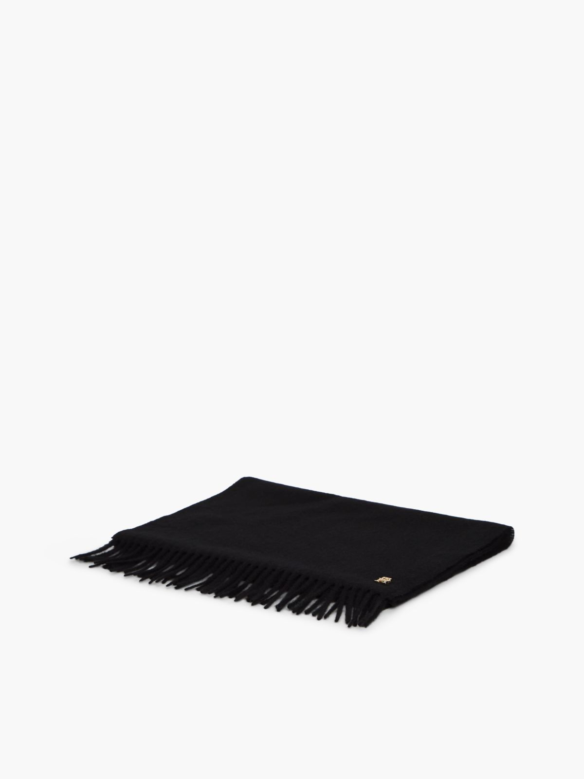 Cashmere Scarf — Black