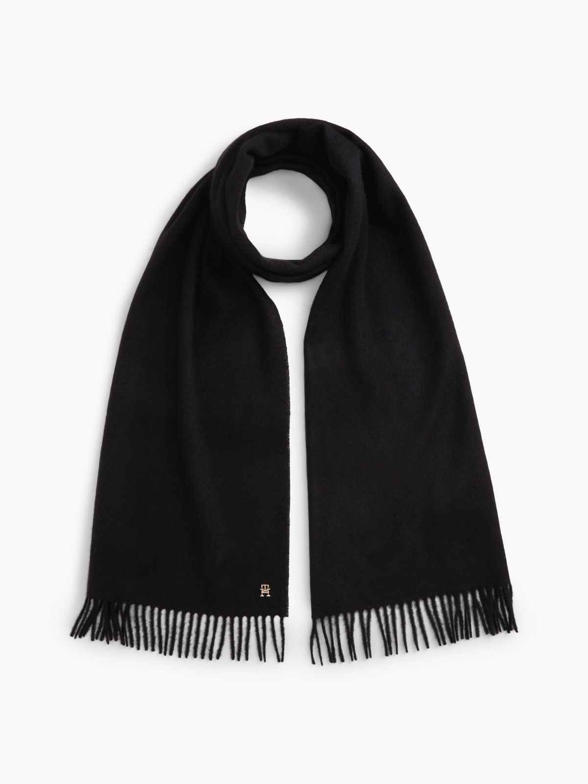 Cashmere Scarf — Black