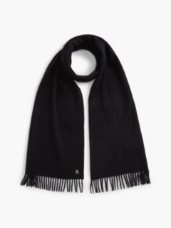 Cashmere Scarf — Black 1