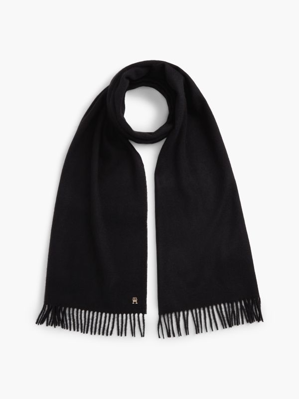 Cashmere Scarf — Black
