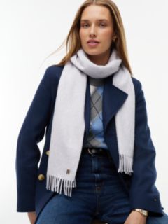 Cashmere Scarf — Light Grey Heather 4