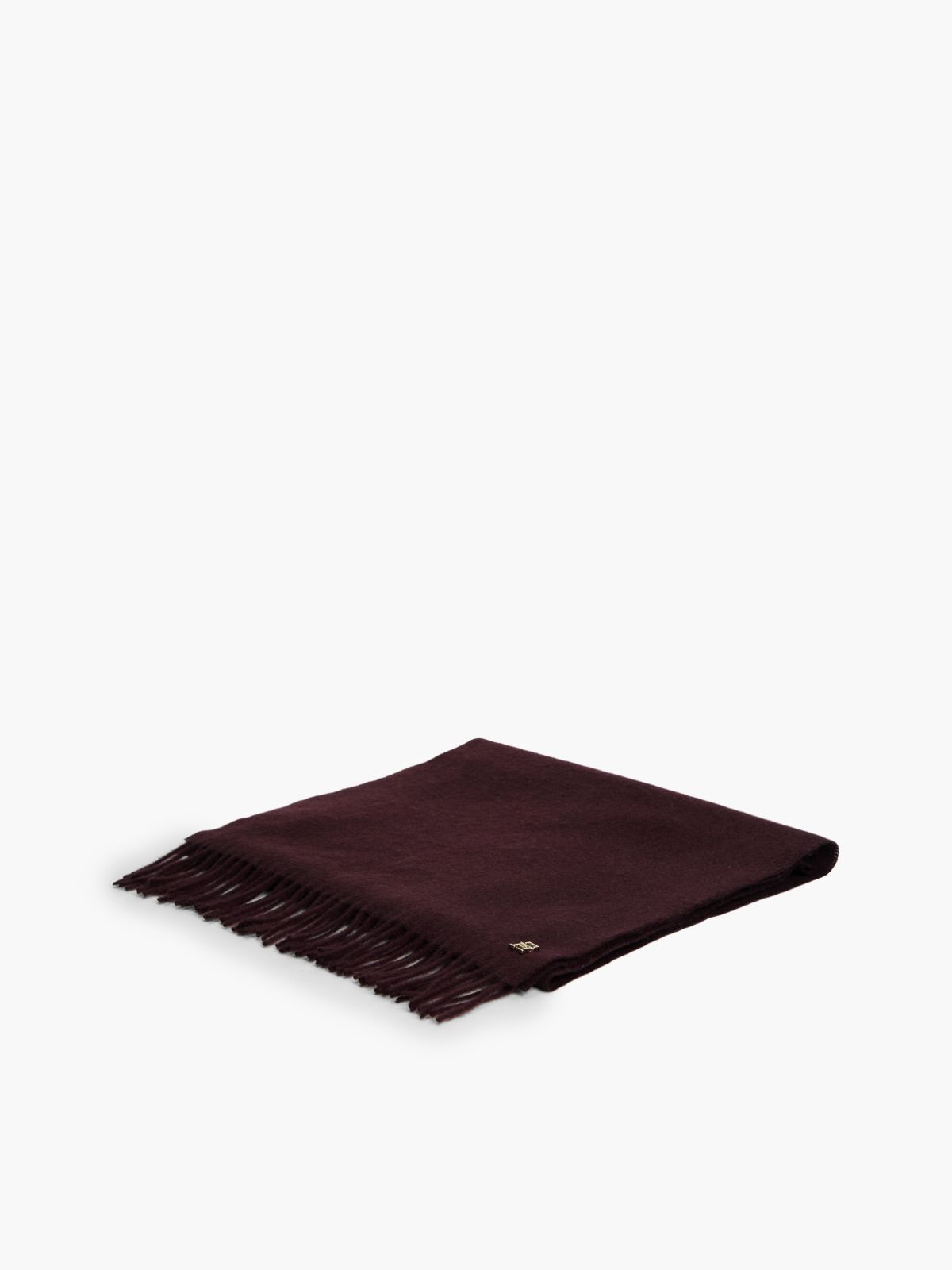 Cashmere Scarf — Deep Burgundy
