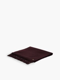 Cashmere Scarf — Deep Burgundy 3