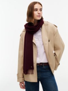 Cashmere Scarf — Deep Burgundy 4