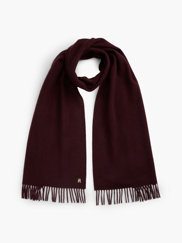 Cashmere Scarf — Deep Burgundy
