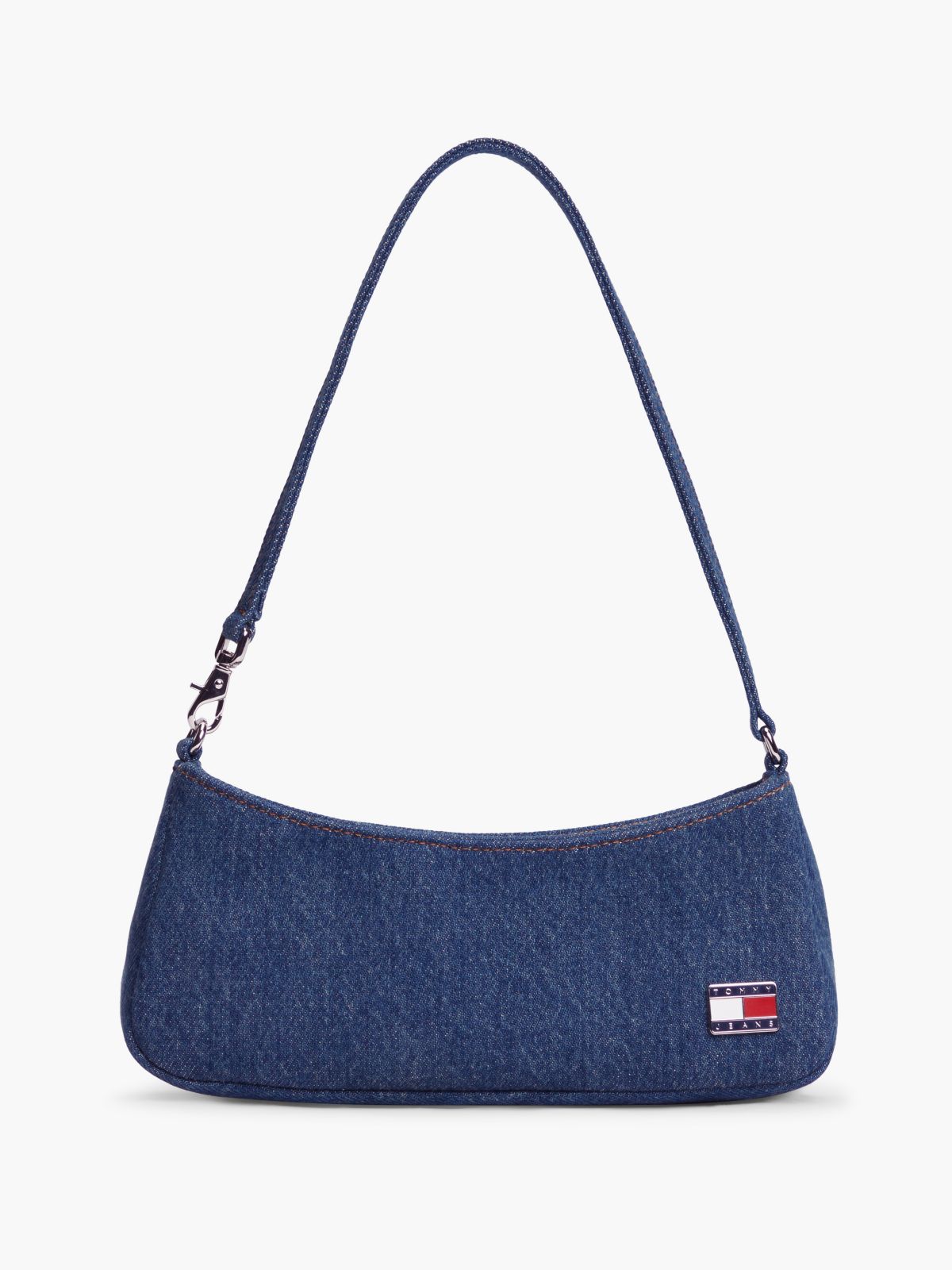 Tommy Jeans Denim Shoulder Bag — Denim Medium