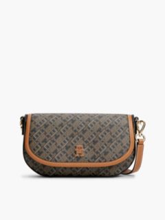 Allover Monogram Saddle Bag — Black Mix 1