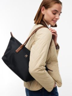 Monogram East-West Tote Bag — Black 2