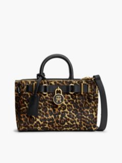 Leopard Print Calf Hair Micro Tote Bag — Leopard 1