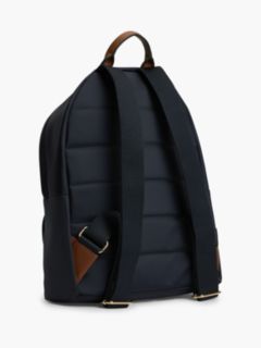 Monogram Signature Stripe Backpack — Space Blue 3
