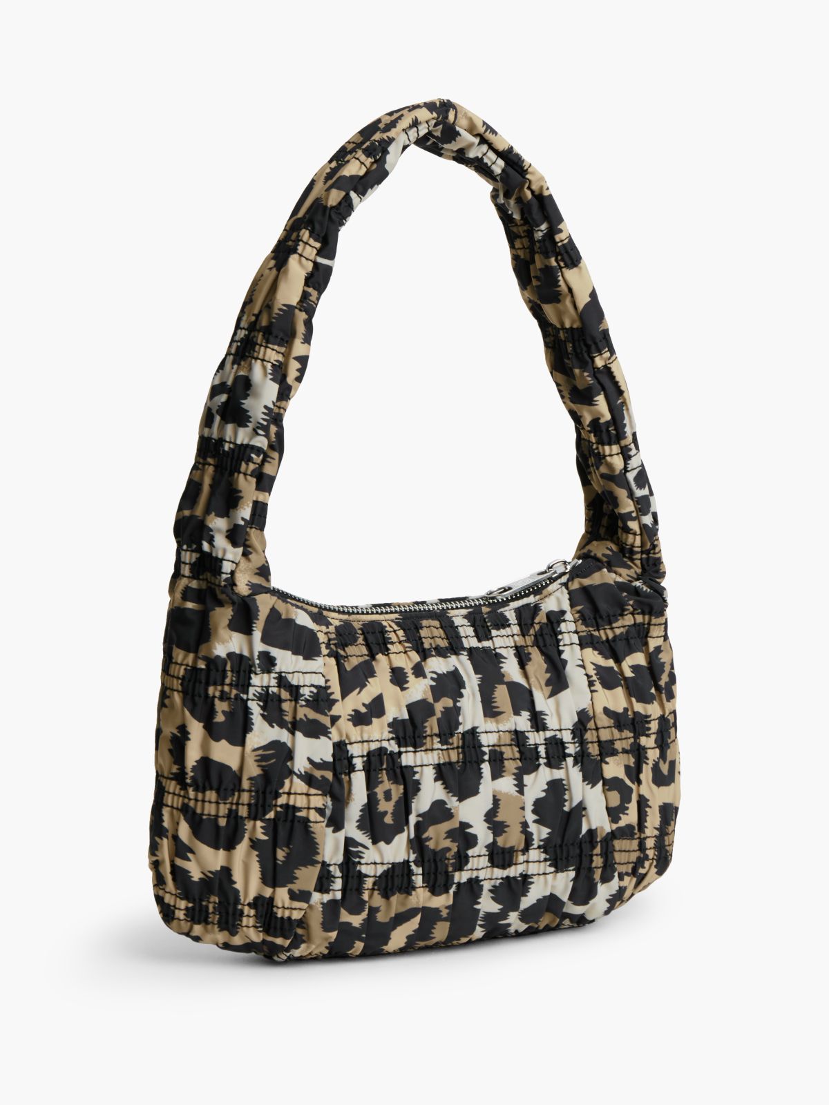 Tommy Jeans Ruched Leopard Print Bag — Leopard Print