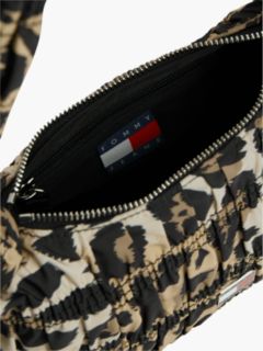 Tommy Jeans Ruched Leopard Print Bag — Leopard Print 4