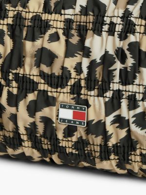 Женская сумка Tommy Jeans Ruched Leopard Print, цвет: Леопардовый с принтом — фото 5