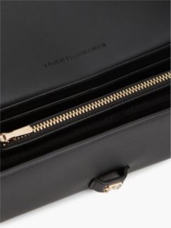 Buckle Monogram Chain Strap Wallet — Black 4