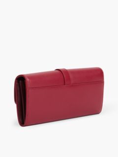 Buckle Monogram Chain Strap Wallet — Autumn Red 2