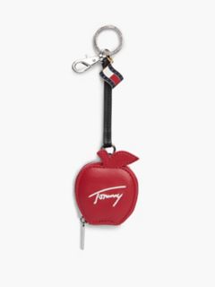 Tommy Jeans Apple Coin Purse Bag Charm — Arizona Red 2