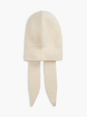 Женские худи Tommy Hilfiger Monogram Logo Knit Hood, цвет: Sugarcane — фото 2