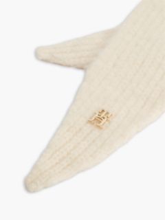 Monogram Logo Knit Hood — Sugarcane 3