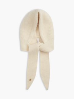 Monogram Logo Knit Hood — Sugarcane 1