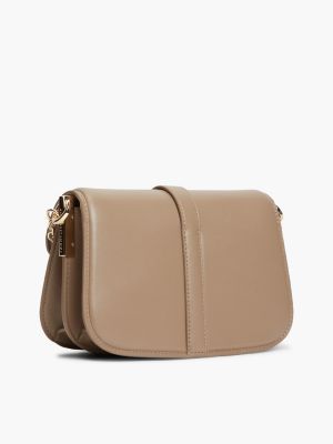 Женская сумка Tommy Hilfiger Monogram Turnlock Chain Strap Crossbody, цвет: Мох — фото 3