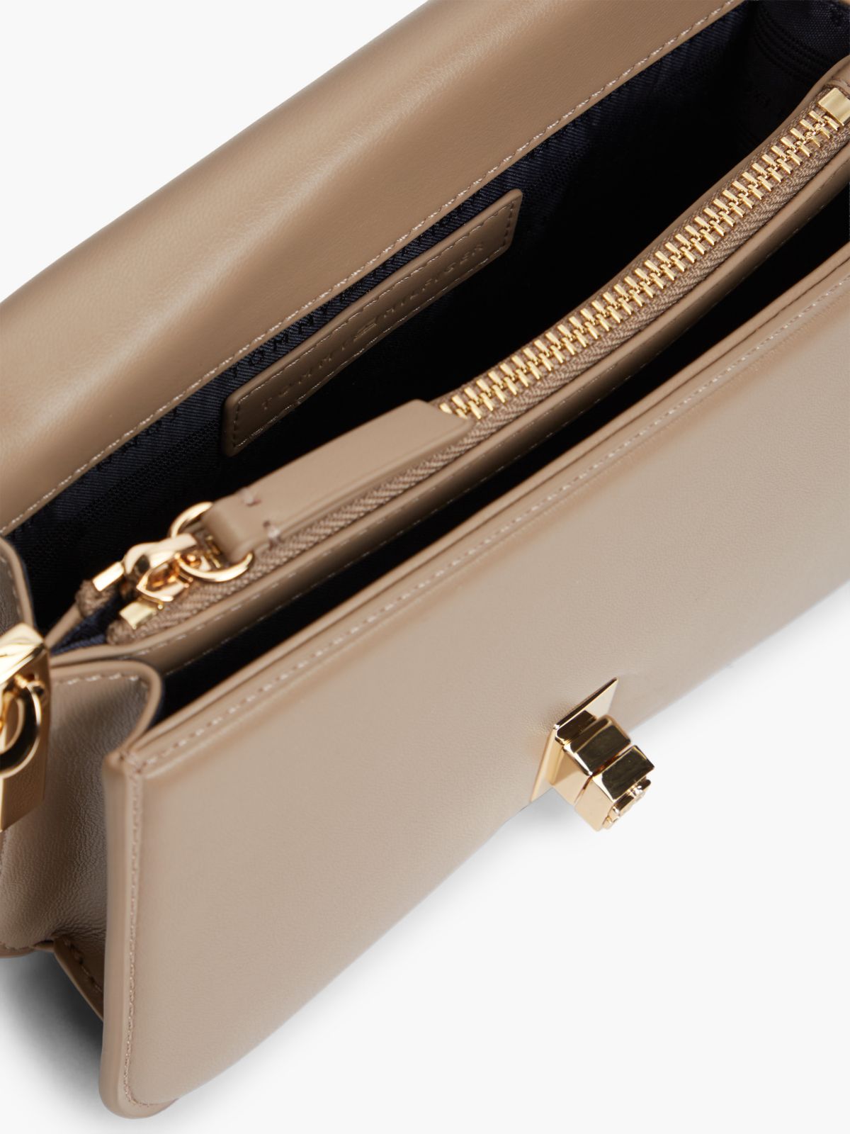 Monogram Turnlock Chain Strap Crossbody — Tundra Moss