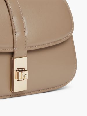 Женская сумка Tommy Hilfiger Monogram Turnlock Chain Strap Crossbody, цвет: Мох — фото 5