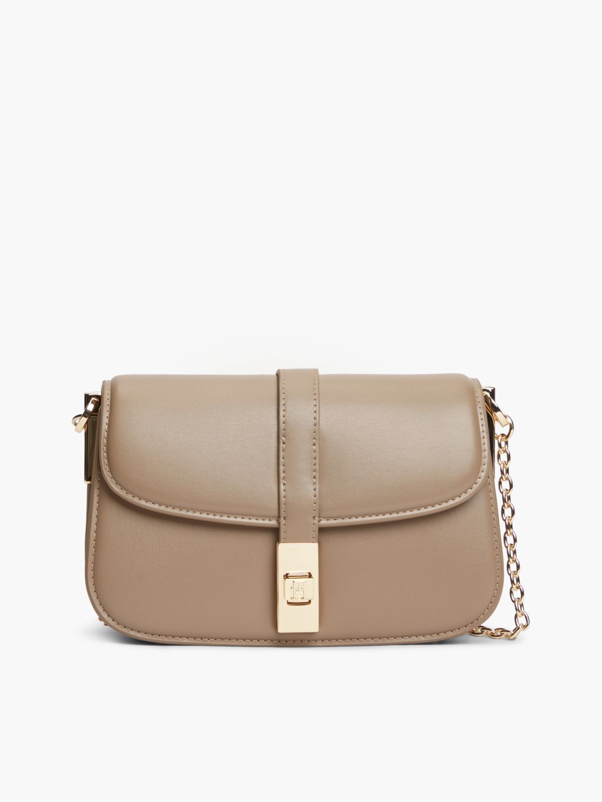 Monogram Turnlock Chain Strap Crossbody — Tundra Moss