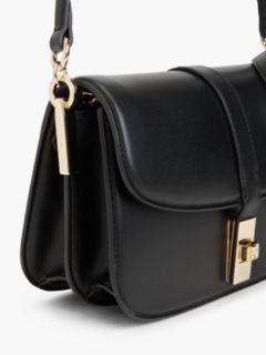 Monogram Turnlock Crossbody Bag — Black 4
