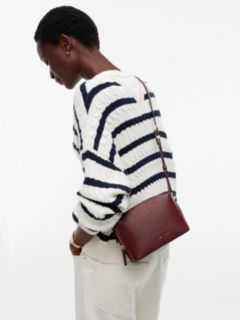 Monogram Turnlock Crossbody Bag — Oxblood 2